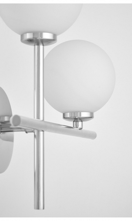 Бра lumina deco marsiada ldw 6033n-2 rt chr