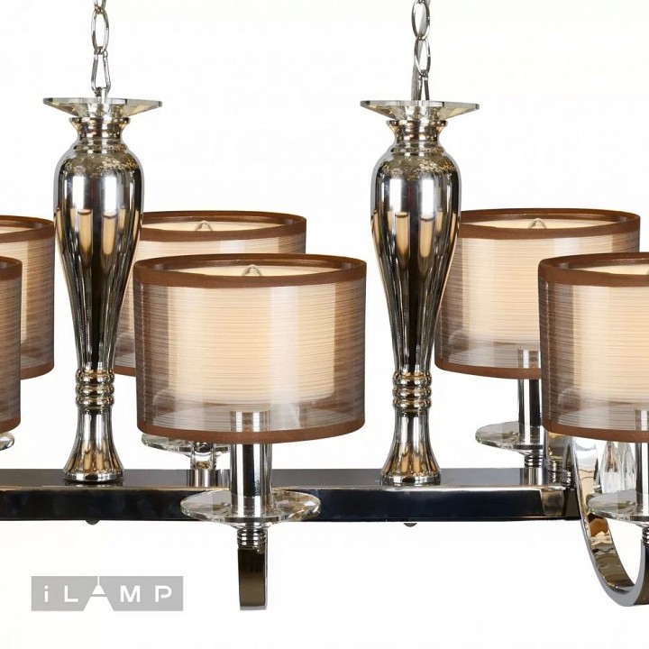 Подвесная люстра ilamp mario rm16001/8pcr