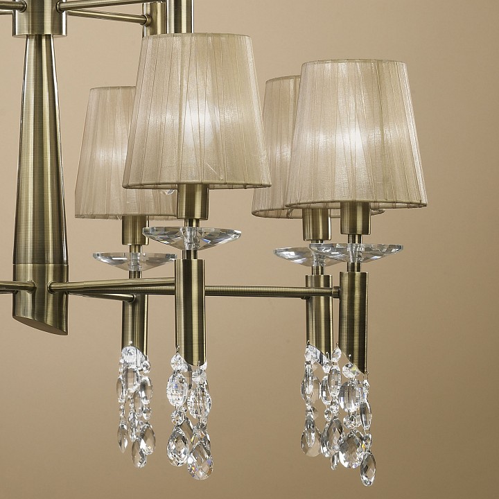 Подвесная люстра mantra tiffany 3870