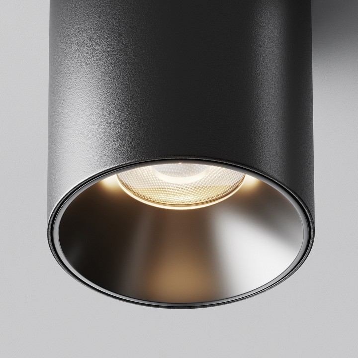Накладной светильник maytoni alfa led c064cl-12w3k-rd-b