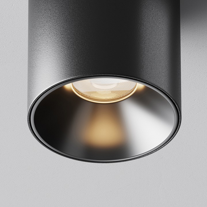 Накладной светильник maytoni alfa led c064cl-5w3k-rd-b