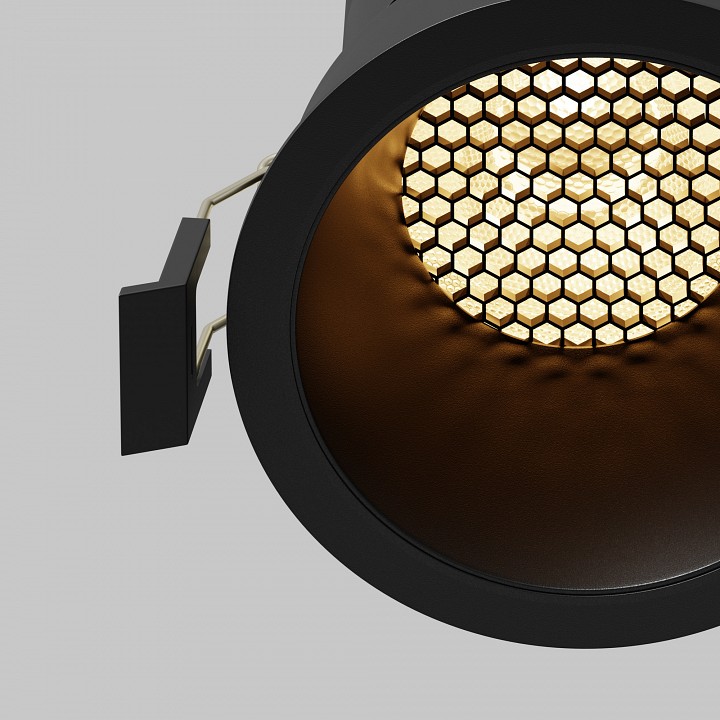 Встраиваемый светильник maytoni dip dl118-15w-2.7k-b