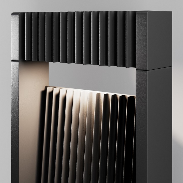 Наземный низкий светильник maytoni sten o444fl-l13gf3k