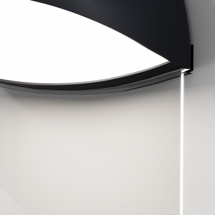 Подсветка номера maytoni gloss o447wl-l7gf3k