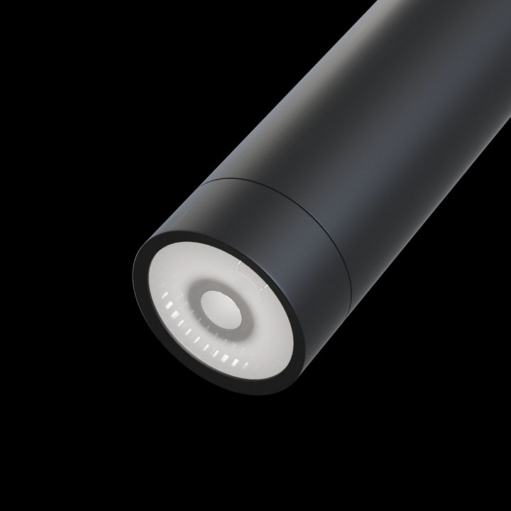 Светильник на штанге maytoni focus led tr019-2-7w4k-b