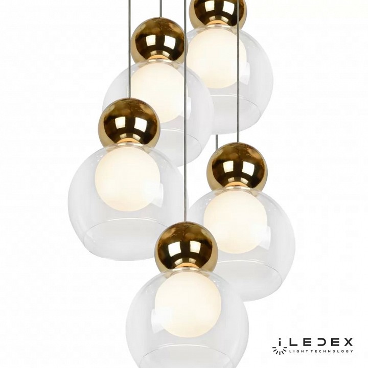 Подвесной светильник iledex blossom c4476-5r gl