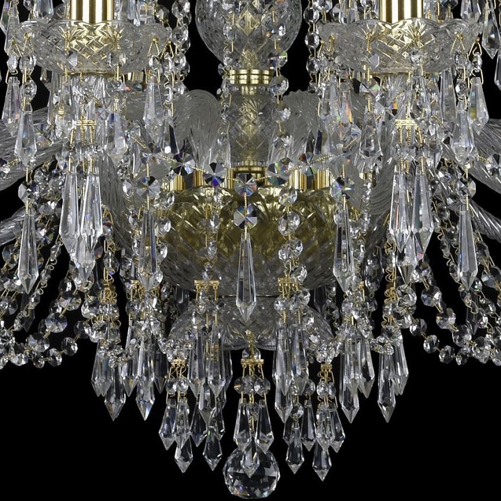 Подвесная люстра bohemia art classic 11.23 11.23.12+6.300.gd.dr