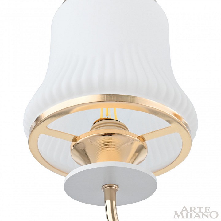 Подвесная люстра arte milano florentia-1097 301097/3 wh/gd