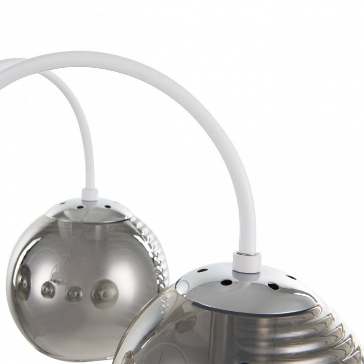 Люстра на штанге arte milano napoli-320719 320719/3 cr+wh