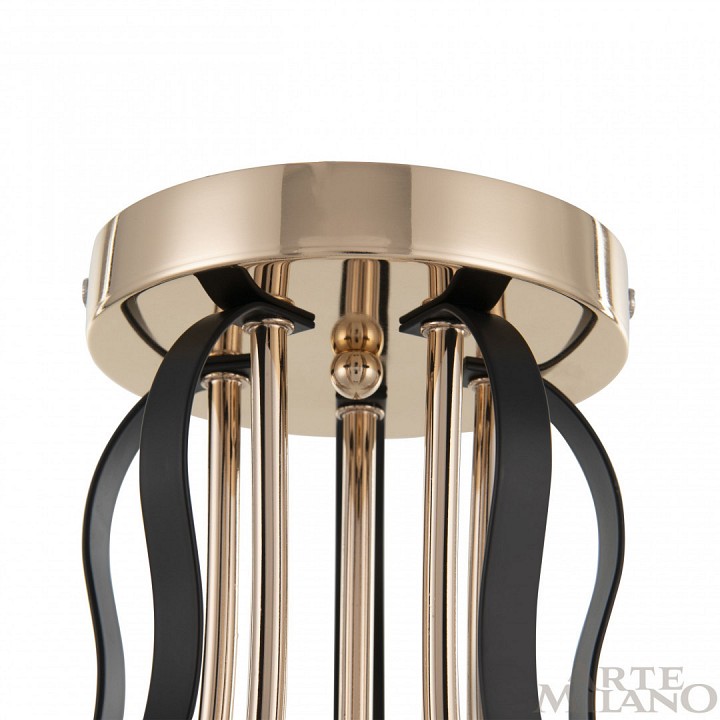 Потолочная люстра arte milano amalfi-323306 323306/5 fg+bk