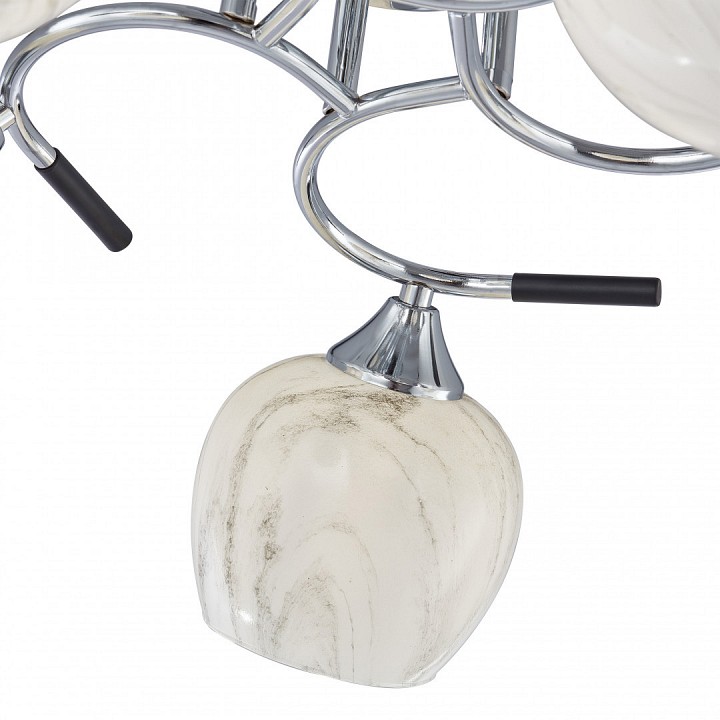 Потолочная люстра arte milano amalfi-327985 327985/5 cr+bk