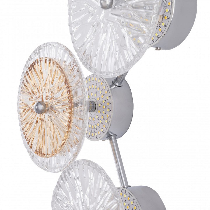 Накладной светильник arte milano am-1252b 7.1252b.d250.h800.led ni
