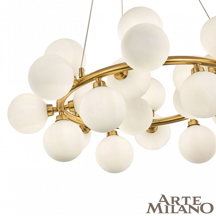 Подвесная люстра arte milano am-55398 ba.55398.d700.g9.25 g