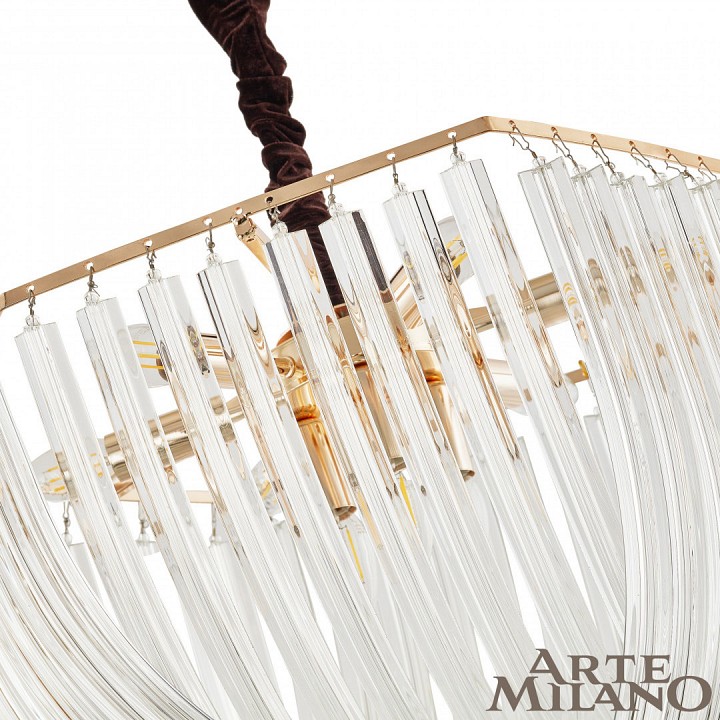 Подвесная люстра arte milano am-97378 s.97378.d600.h430.e14.9 g
