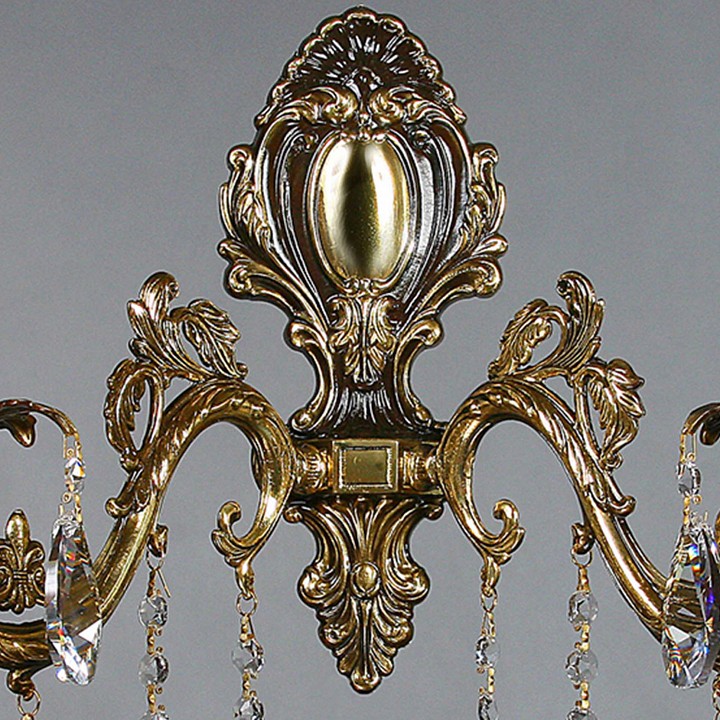 Бра ambiente by brizzi granada 2118/2 pb tear drop