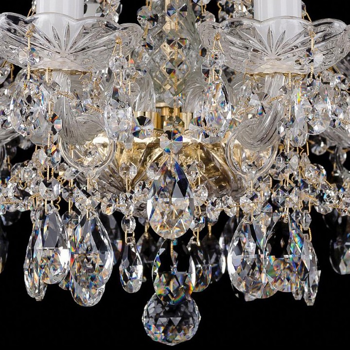 Подвесная люстра bohemia ivele crystal 1413 1413/10/165/g