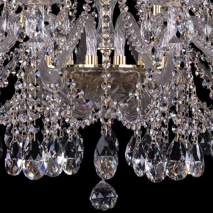 Подвесная люстра bohemia ivele crystal 1413 1413/16/400/g