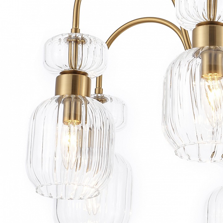 Люстра на штанге escada gloss 1141/8pl clear