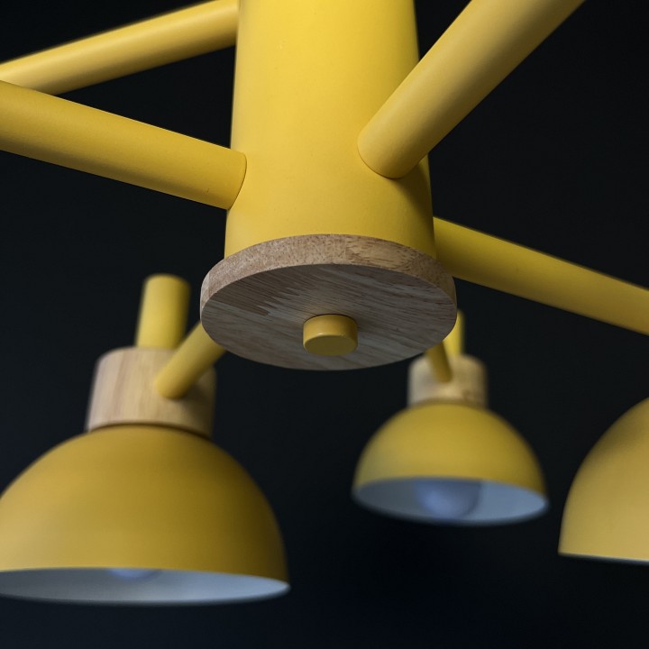 Люстра на штанге imperiumloft fanta a lights yellow fanta_a01