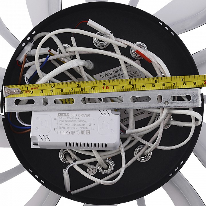 Потолочная люстра natali kovaltseva fortuna led lamps 81107/5c