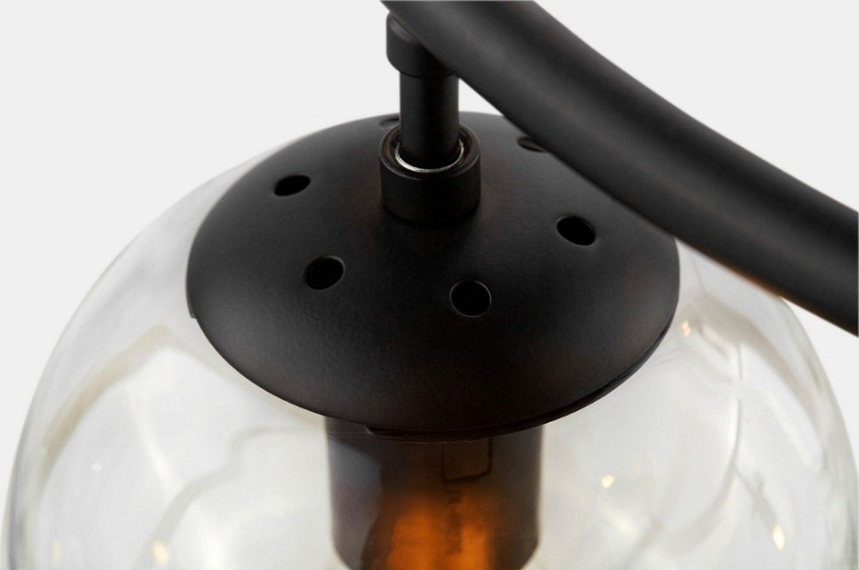 Подвесная люстра lumina deco ceredo ldp 6034-6 rnd bk