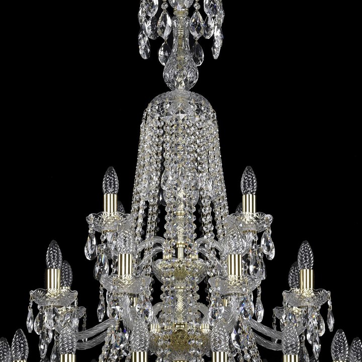 Подвесная люстра bohemia art classic 11.21 11.21.16+8+4.300.3d.xl-130.gd.sp