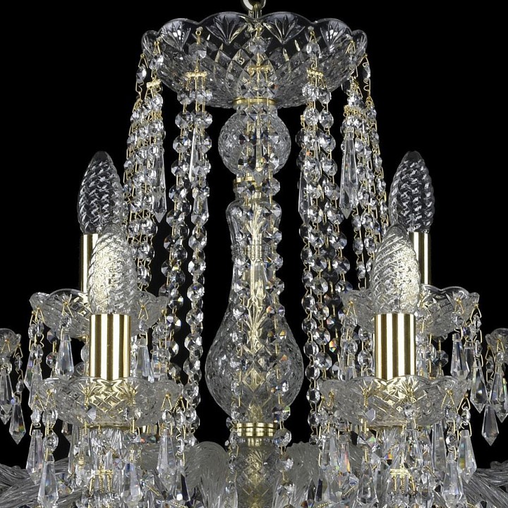 Подвесная люстра bohemia art classic 11.23 11.23.12+6.300.gd.dr
