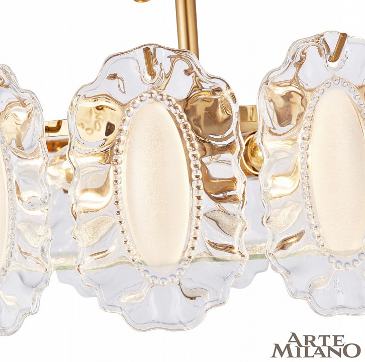 Люстра на штанге arte milano am-rim 313009/d500 bs