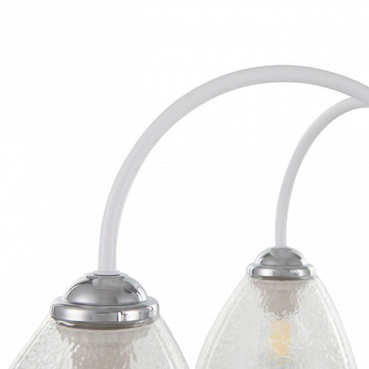 Люстра на штанге arte milano napoli-321410 321410/3 cr+wh