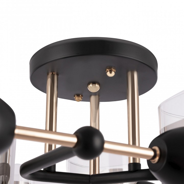 Потолочная люстра arte milano amalfi-324308 324308/6 bk+fg