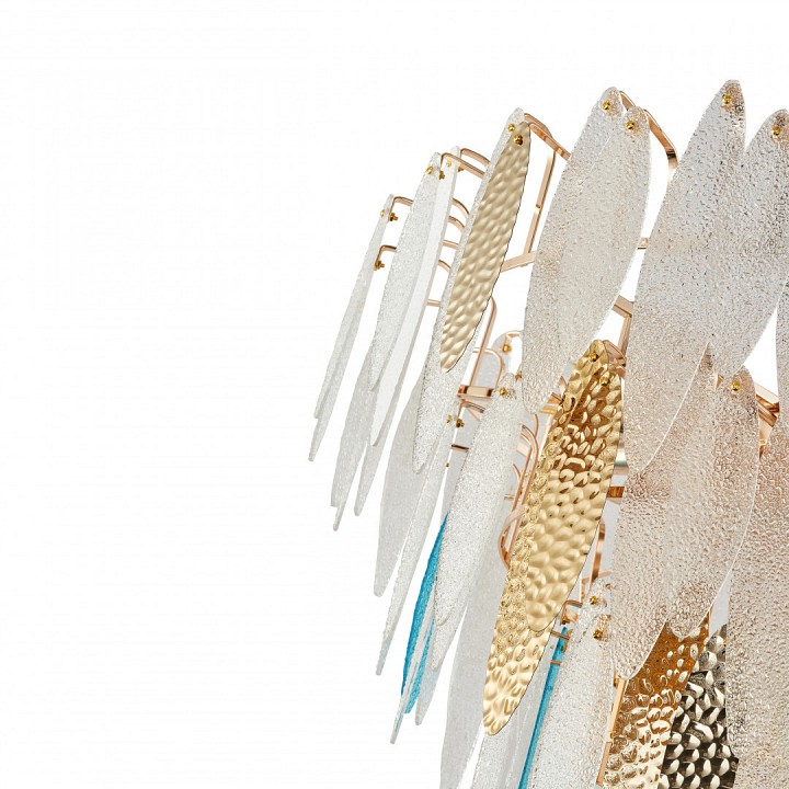 Подвесная люстра arte milano am-7753b 8763b.d800.h750.e14.19 g