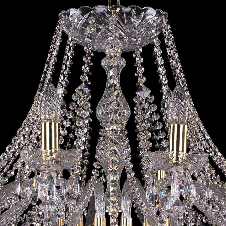Подвесная люстра bohemia ivele crystal 1413 1413/16/400/g