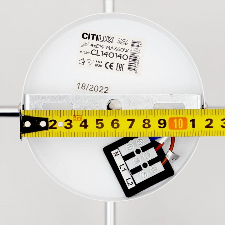 Люстра на штанге citilux бертон cl140140