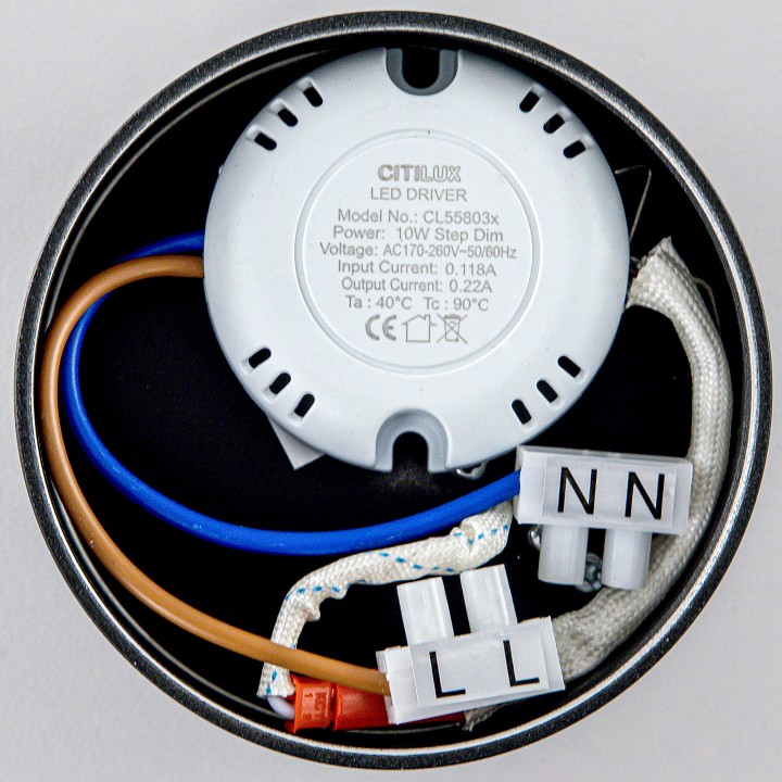Накладной светильник citilux стамп cl558031n
