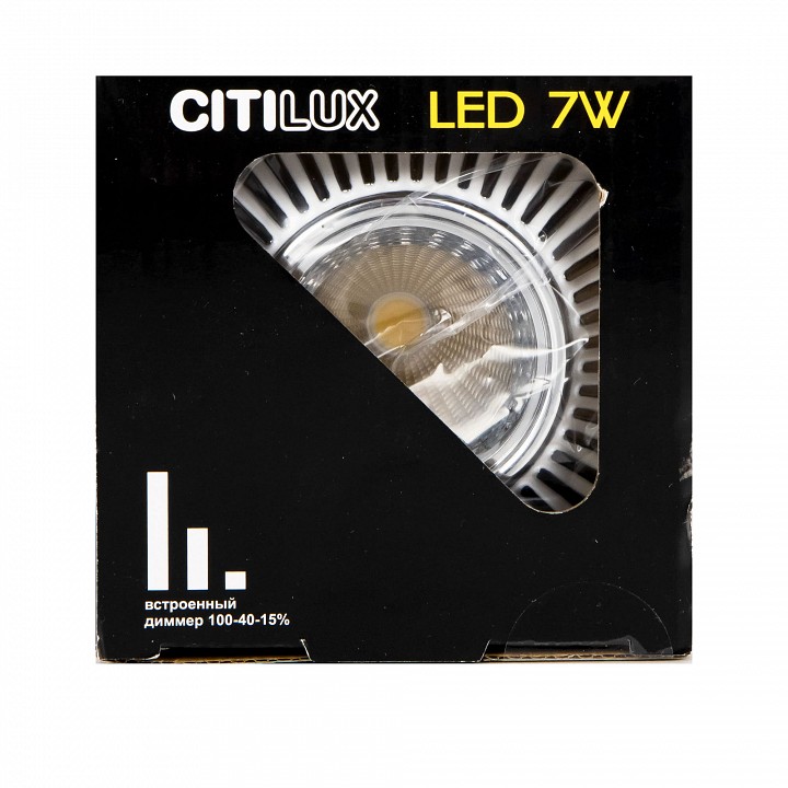 Встраиваемый светильник citilux дзета cld042nw1