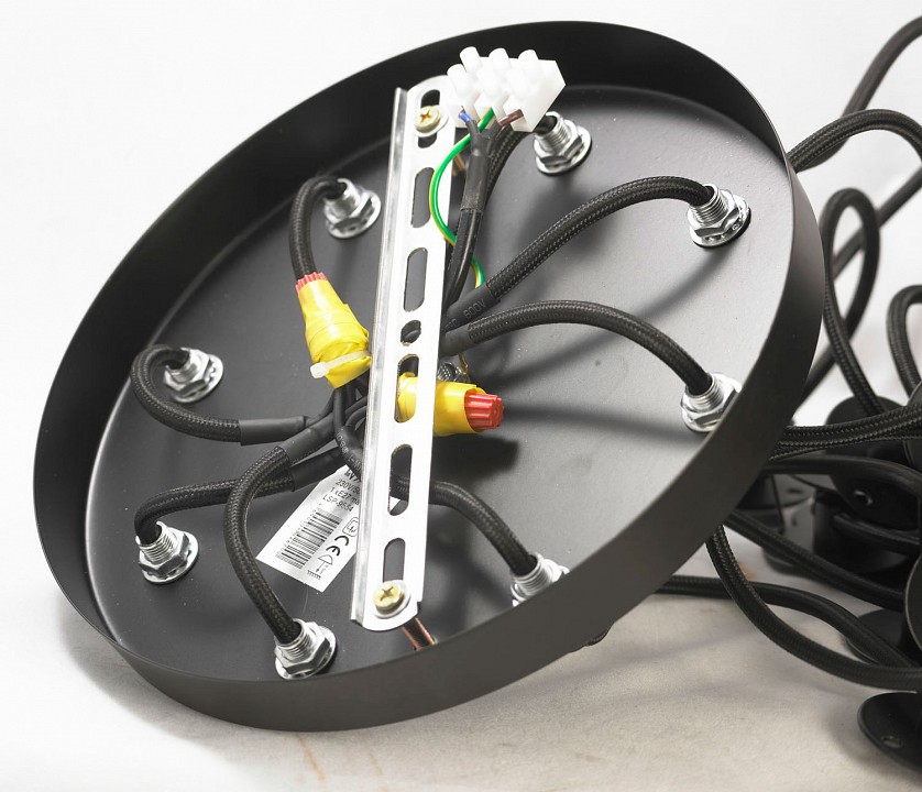 Подвесная люстра lussole fairbanks grlsp-9554