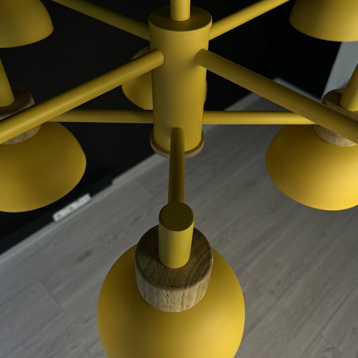 Люстра на штанге imperiumloft fanta a lights yellow fanta_a01