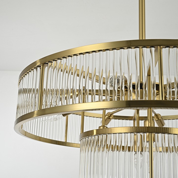 Люстра на штанге imperiumloft rh marais round chandelier d80 40, 2668