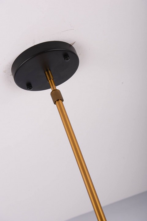 Люстра на штанге lumina deco belmonti ldp d017-5 bk