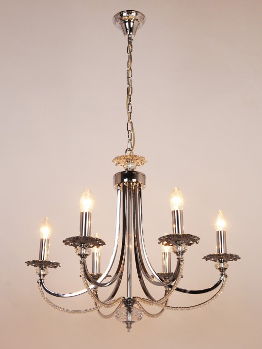 Подвесная люстра abrasax josephine 3007/6 chrome