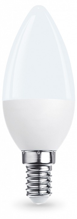 Лампа светодиодная ambrella light c37 e14 13вт 6400k 371316