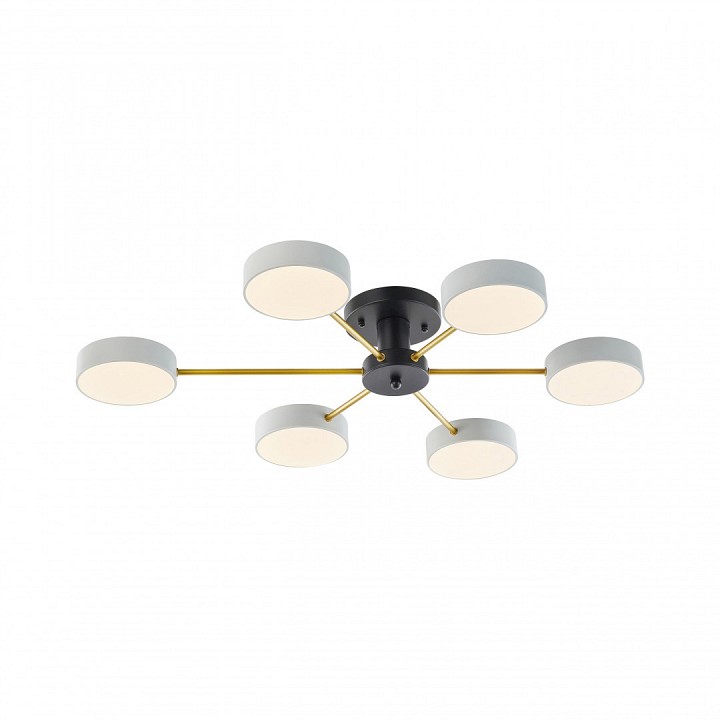 Потолочная люстра arte milano ferrara 252006/6 bk/wh