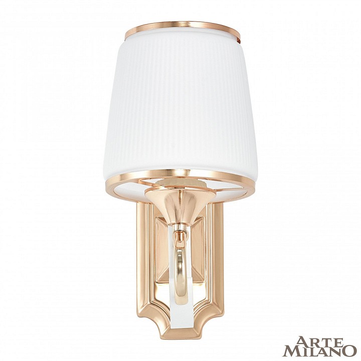 Бра arte milano florentia-3857 303857/1w wh/gd