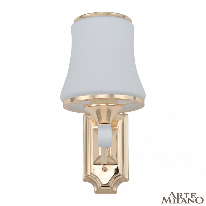 Бра arte milano florentia-3987 303987/1w wh/gd