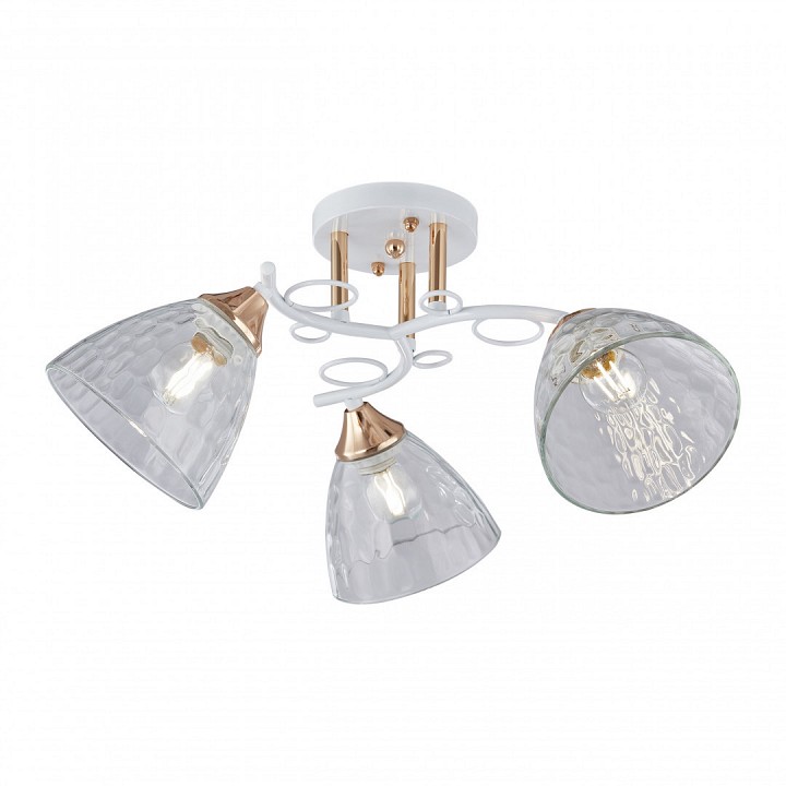 Потолочная люстра arte milano amalfi-321395 321395/3a wh+fg