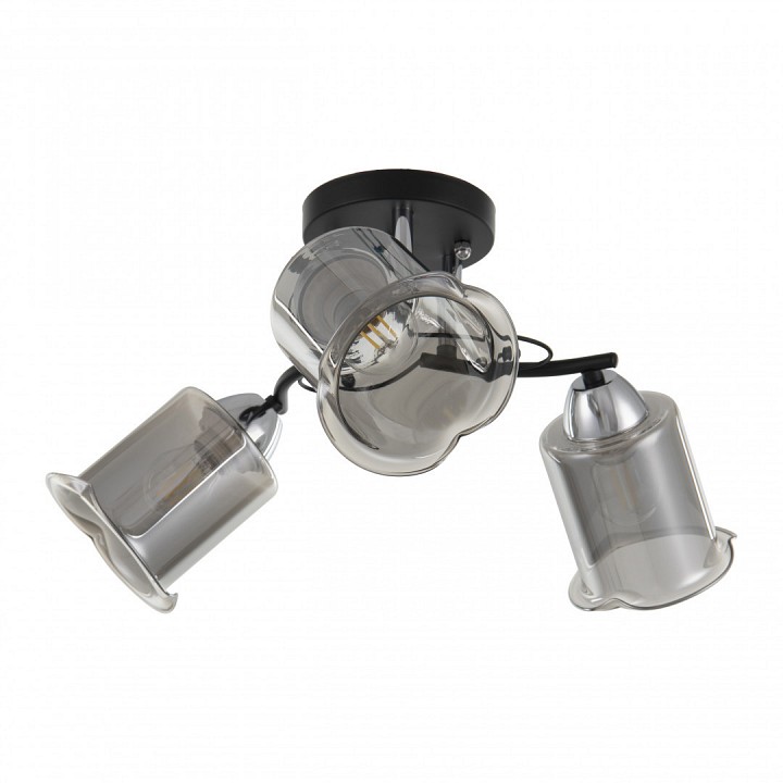 Потолочная люстра arte milano amalfi-323219 323219/3 cr+bk