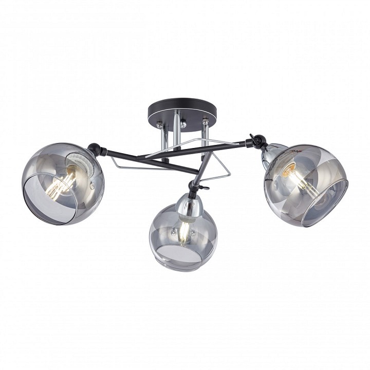 Потолочная люстра arte milano amalfi-323685 323685/3b bk+cr