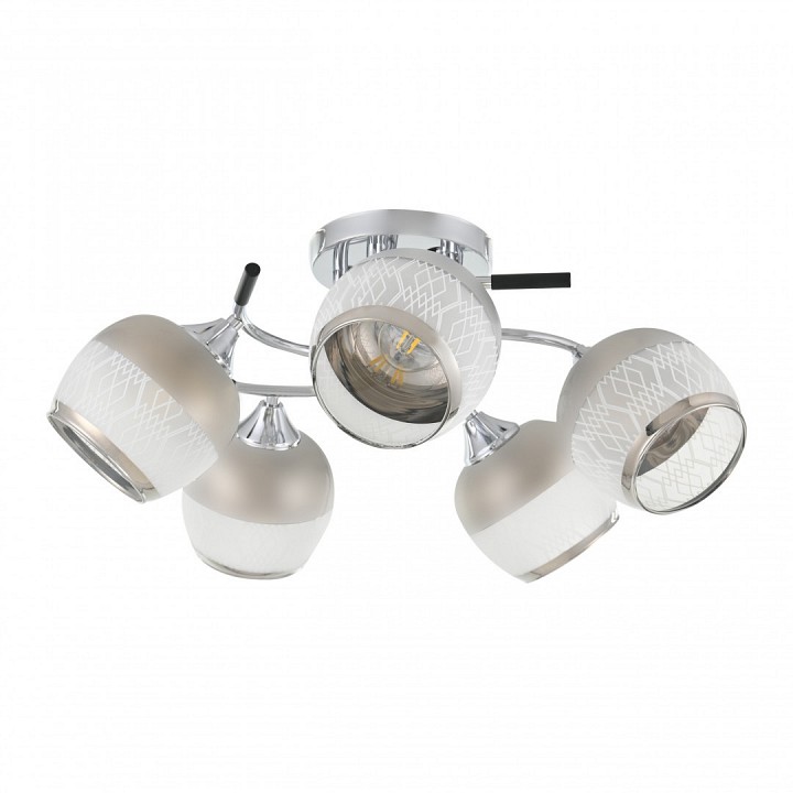 Потолочная люстра arte milano amalfi-325885 325985/5 cr+bk