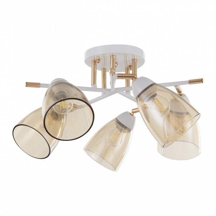 Потолочная люстра arte milano amalfi-327410 327410/5 fg+wh
