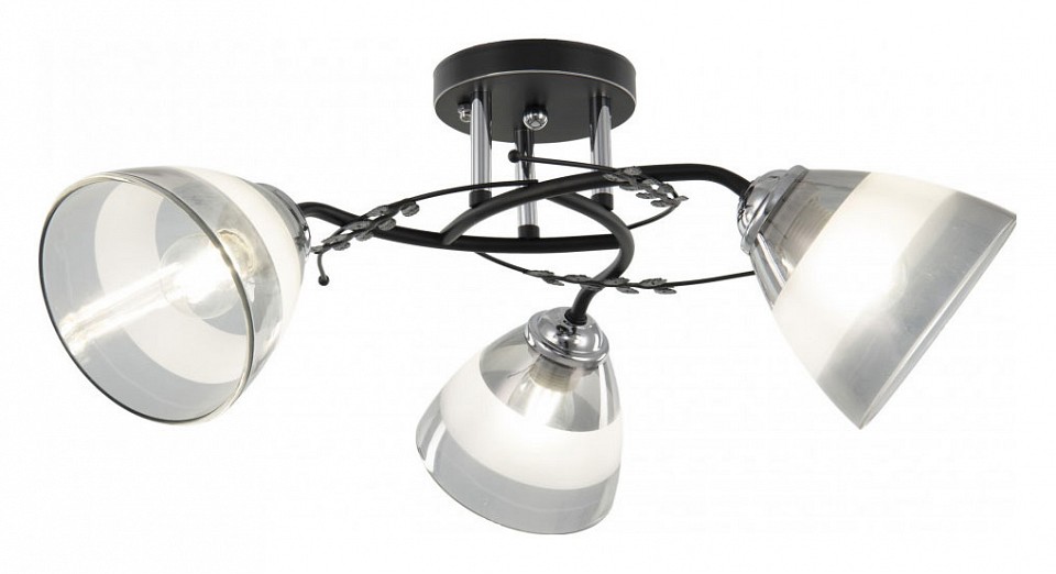 Потолочная люстра arte milano amalfi-327685 327685/3a bk+cr